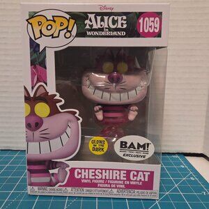 Funko POP Disney Alice in Wonderland Chesire Cat GITD BAM 1059 Vinyl Figure